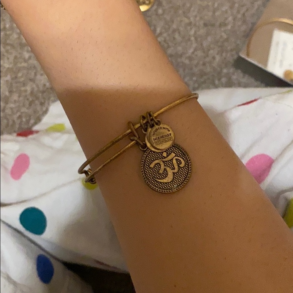 Alex & Ani Om bracelet